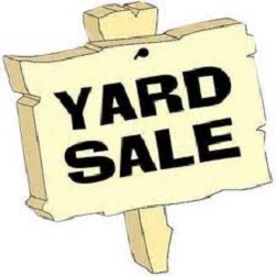 Yard sale sign (free clip art)