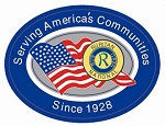 Small Ruritan Logo With Flag