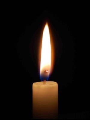 Memorial candle for Ruritan website