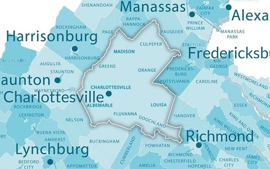 Virginia Map Rapidan District2